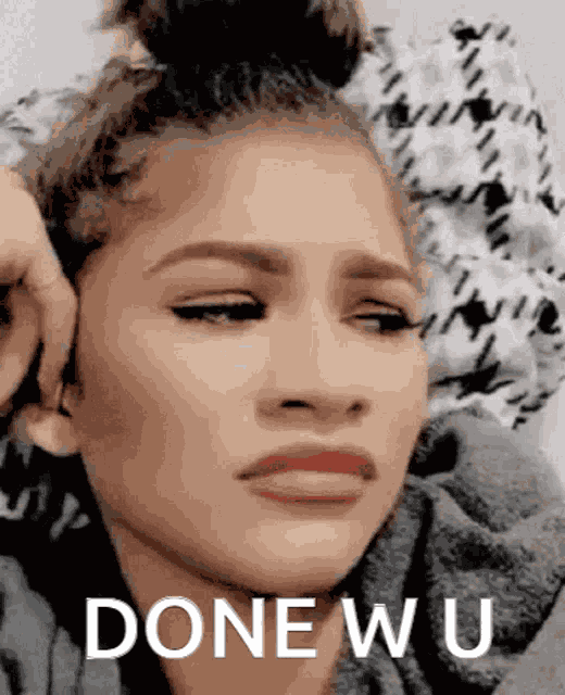 Done Wu Zendaya GIF