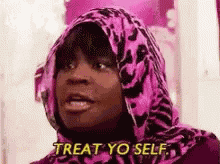 Donna Treat Yo Self GIF
