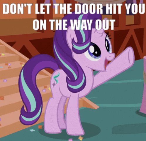 Dont Let The Door Hit You On The Way Out Bye Bye GIF