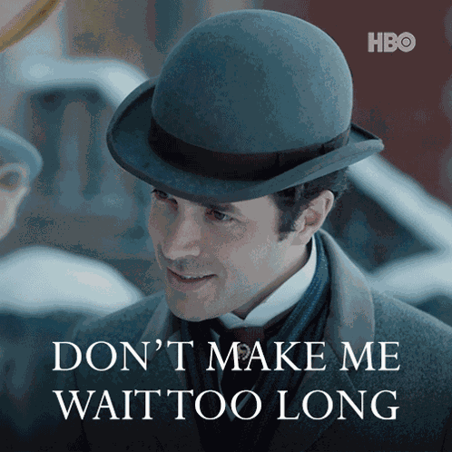 Don'T Make Me Wait Too Long Larry Russell GIF