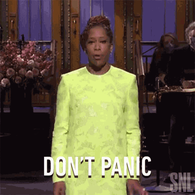 Dont Panic Regina King GIF