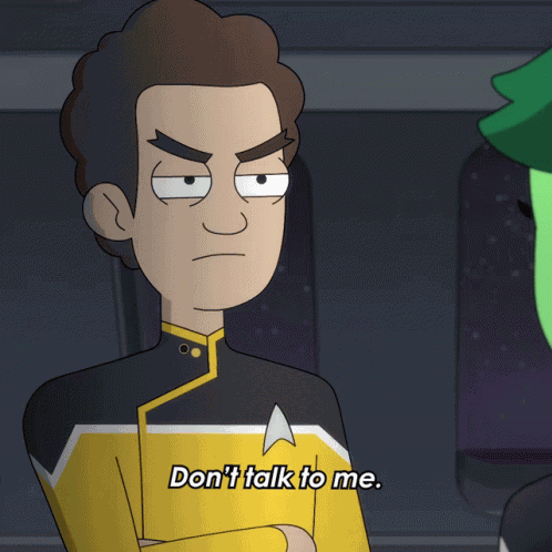 Dont Talk To Me Lieutenant Oconnor GIF