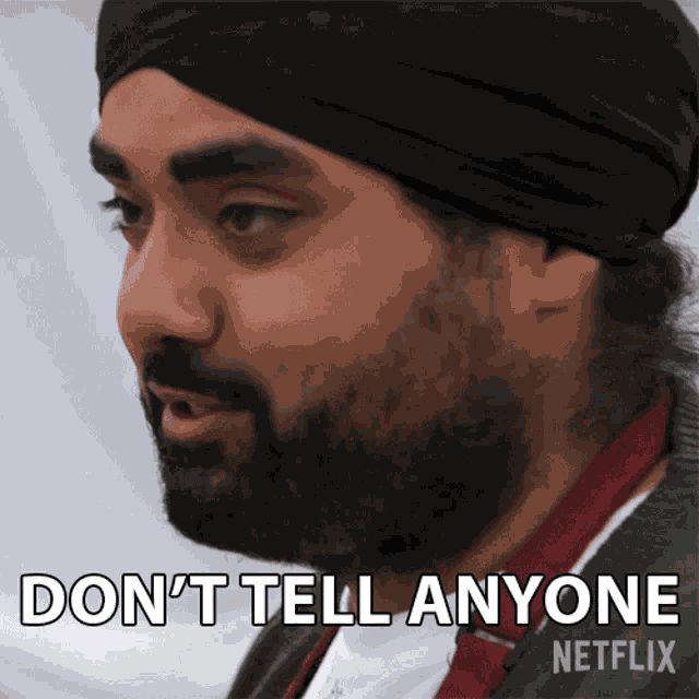 Dont Tell Anyone Rav Bansal GIF