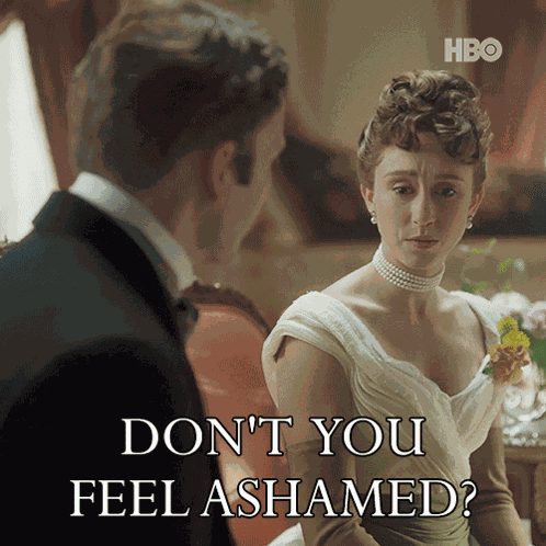 Don'T You Feel Ashamed Gladys Russell GIF