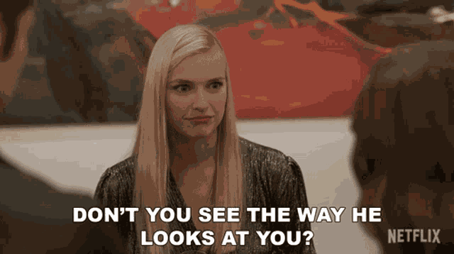 Dont You See The Way He Looks At You Camille GIF