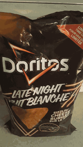Doritos Late Night Sizzlin Cheese Burger GIF
