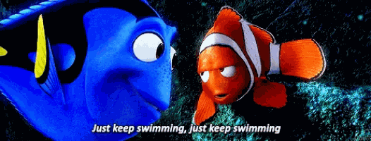 Dory Just Keep Swimming GIF
