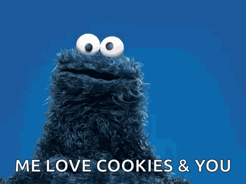 Down There Cookie Monster GIF