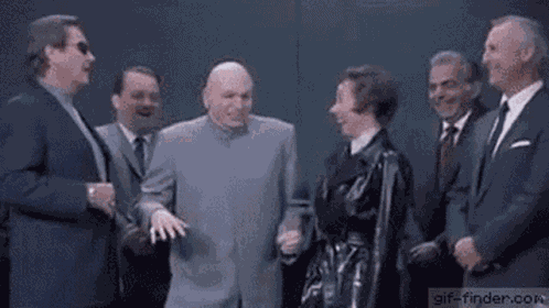 Dr Evil Mike Myers GIF