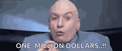 Dr Evil One Billion Dollars GIF