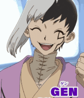 Dr Stone Gen GIF