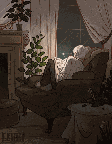 Draco Malfoy Reading GIF