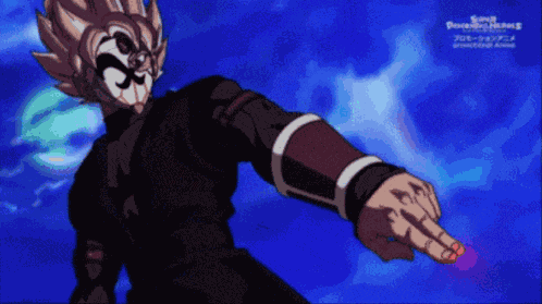Dragon Ball Heroes Black Goku GIF