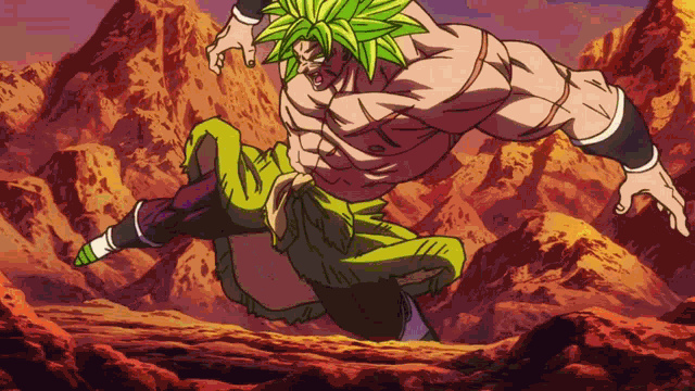 Dragon Ball Super Broly Broly GIF