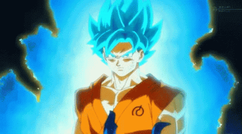 Dragon Ball Super Super Saiyan Blue GIF