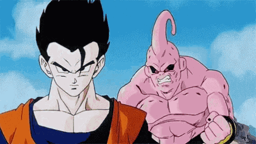 Dragon Ball Z Gohan Vs Majin Buu GIF