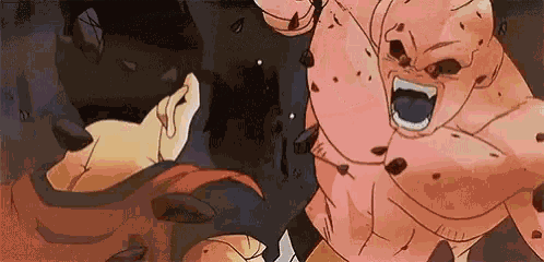 Dragon Ball Z Gohan Vs Majin Buu GIF