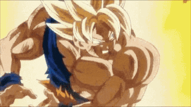 Dragon Ball Z Goku Kamehameha Lightning Goku Gok GIF