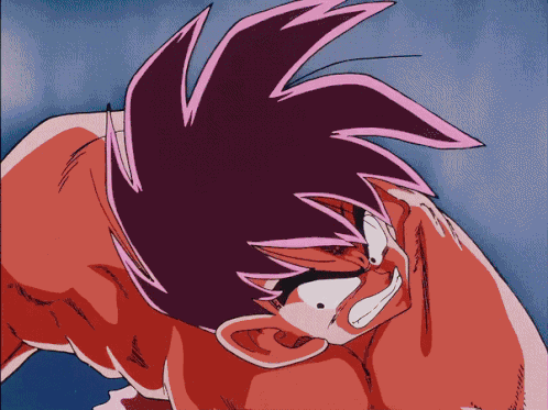 Dragon Ball Z Goku Vs Vegeta GIF