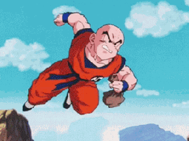Dragon Ball Z Krillin GIF