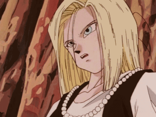 Dragon Ball Z N18 GIF