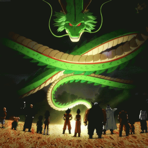 Dragon Ball Z Shenron GIF