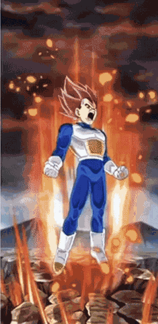Dragon Ball Z Super Saiyan GIF