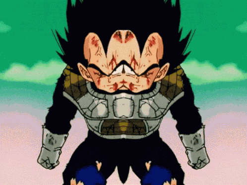 Dragon Ball Z Vegeta The Walker GIF