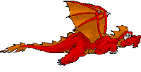 Dragon Dragon Flying Sticker