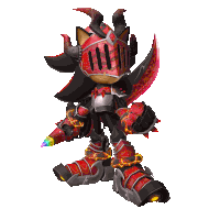Dragon Hunter Lancelot Shadow The Hedgehog Sticker