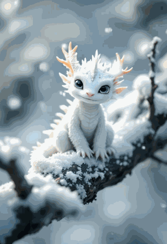 Dragon White GIF