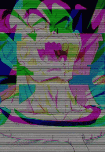 Dragonballz Vaporwave GIF