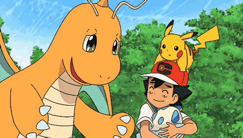 Dragonite Hug GIF