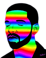 Drake Colorful Sticker