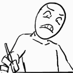 Drawing Pain GIF