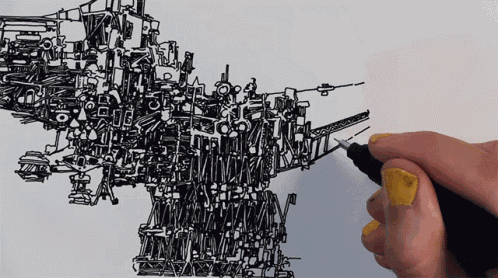 Drawing Structures Peter Deligdisch GIF