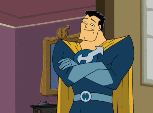 Drawn Together Captain Hero GIF