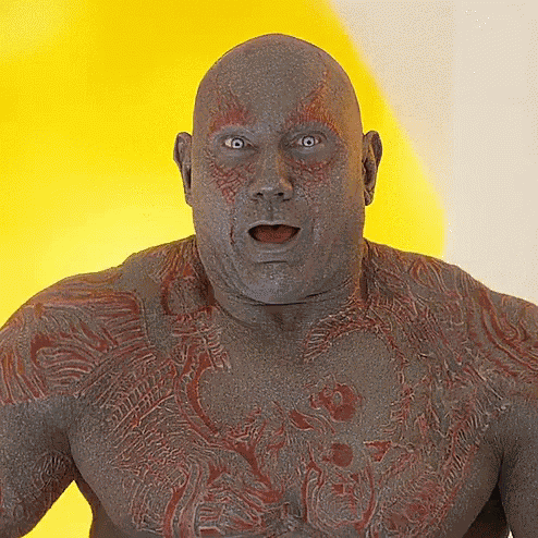 Drax Laughing GIF