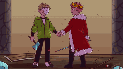 Dream Technoblade GIF