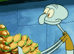 Drewdrop Squidward GIF