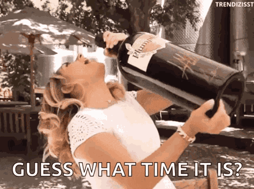 Drinking Inna GIF