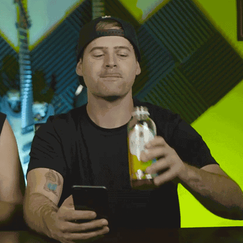 Drinking Jared Dines GIF