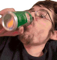 Drinking Ricky Berwick Sticker