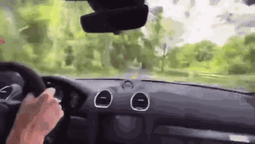 Driving Really Fast Passenger Pov Highspeed GIF