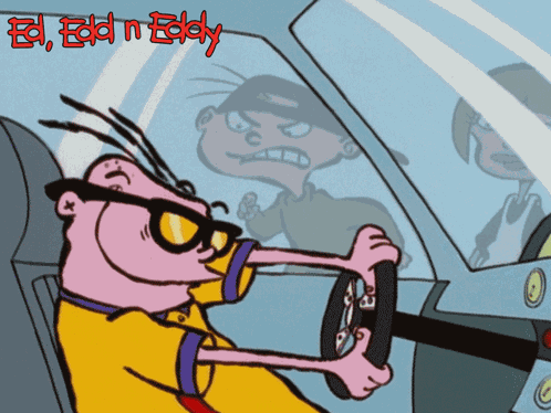 Driving The Car Eddy GIF