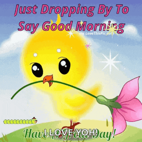 Dropping By To Say Good Morning Good Morning Cute GIF