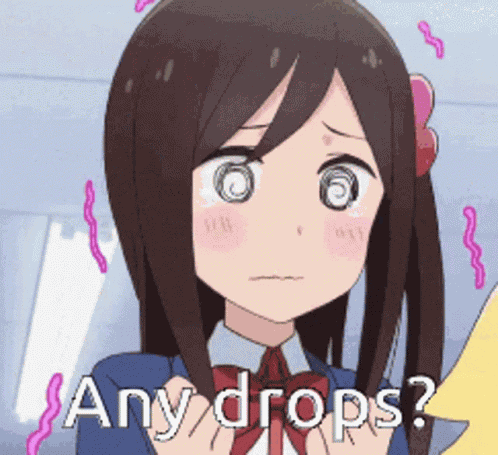 Drops Anime Nervous GIF