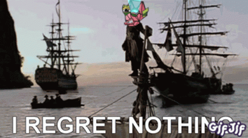Dropteeth Regret Nothing GIF