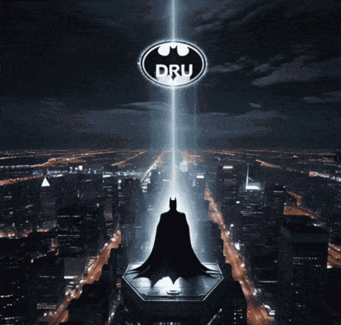 Dru Bat Signal Dru Signal GIF