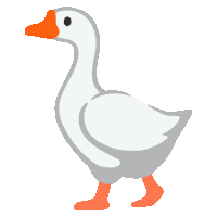 Duck Goose Sticker